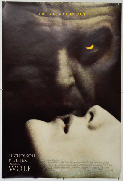 Wolf - Original One Sheet Poster - Film Poster - Movie Poster 