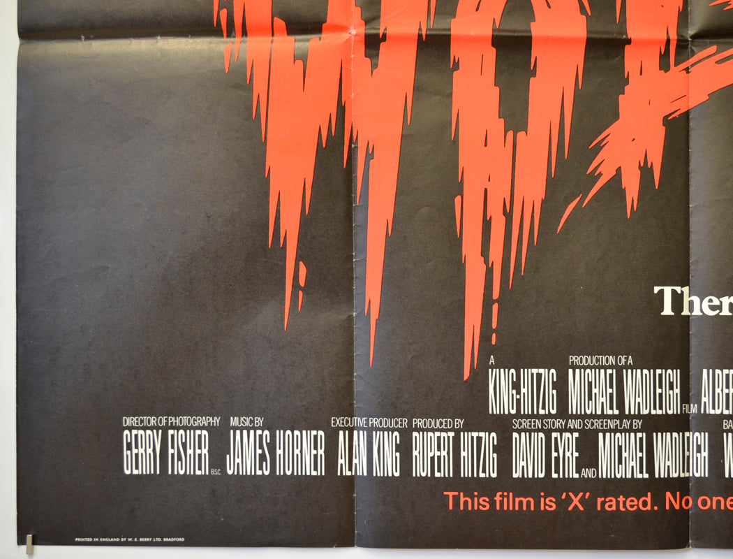 WOLFEN (Bottom Left) Cinema Quad Movie Poster 