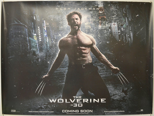 The Wolverine (Teaser / Advance Version)  Original Quad Poster - Film Poster - Movie Poster