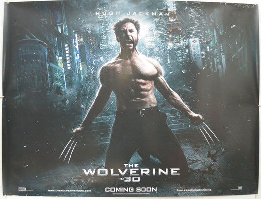 The Wolverine (Teaser / Advance Version)  Original Quad Poster - Film Poster - Movie Poster