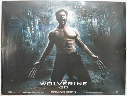 The Wolverine (Teaser / Advance Version)  Original Quad Poster - Film Poster - Movie Poster  