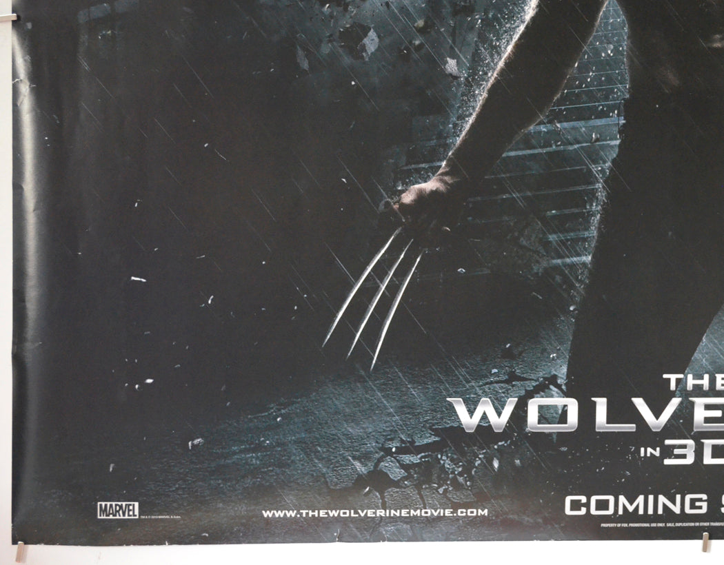 THE WOLVERINE (Bottom Left) Cinema Quad Movie Poster 