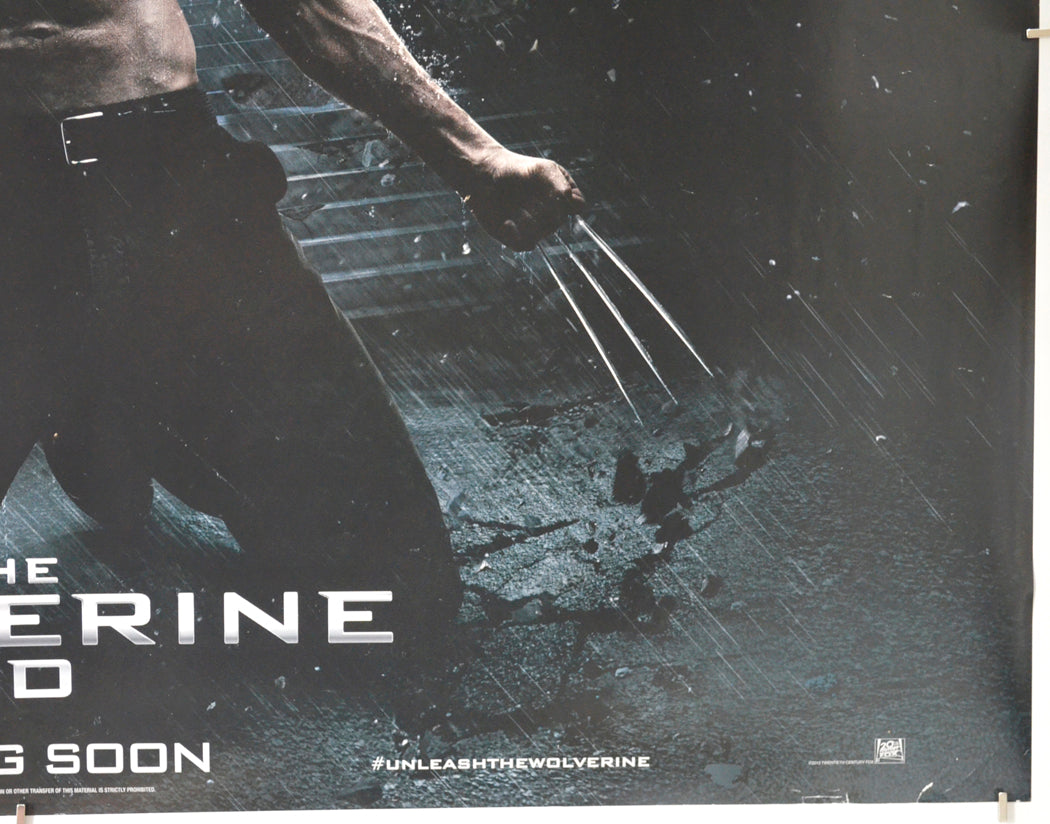 THE WOLVERINE (Bottom Right) Cinema Quad Movie Poster 