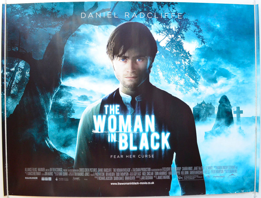 The Woman In Black Original British Quad Poster - Film Poster - Movie Poster 