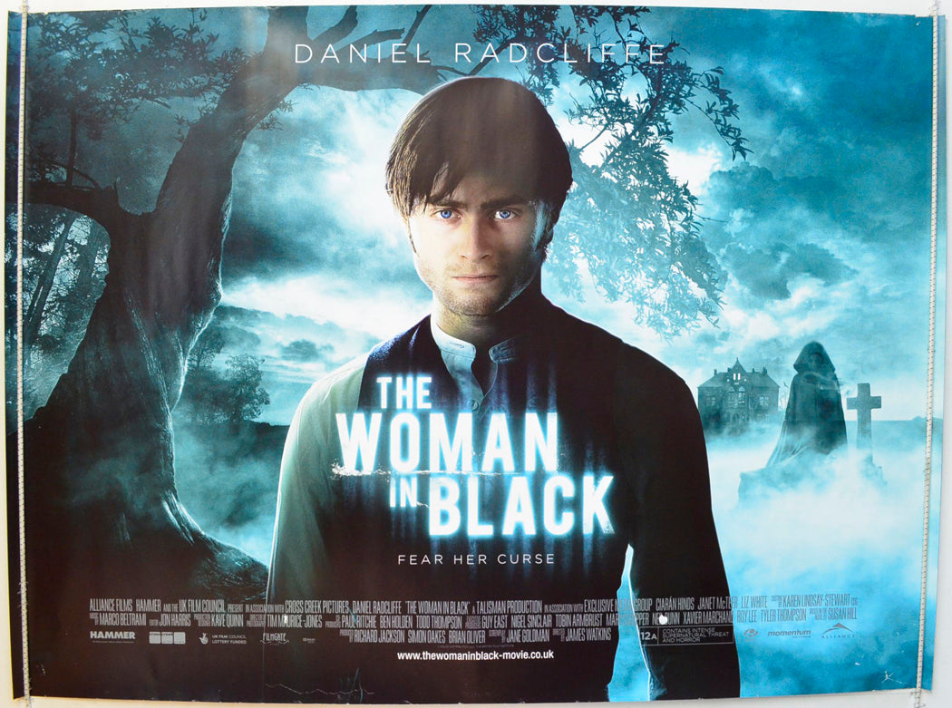 The Woman In Black Original British Quad Poster - Film Poster - Movie Poster 