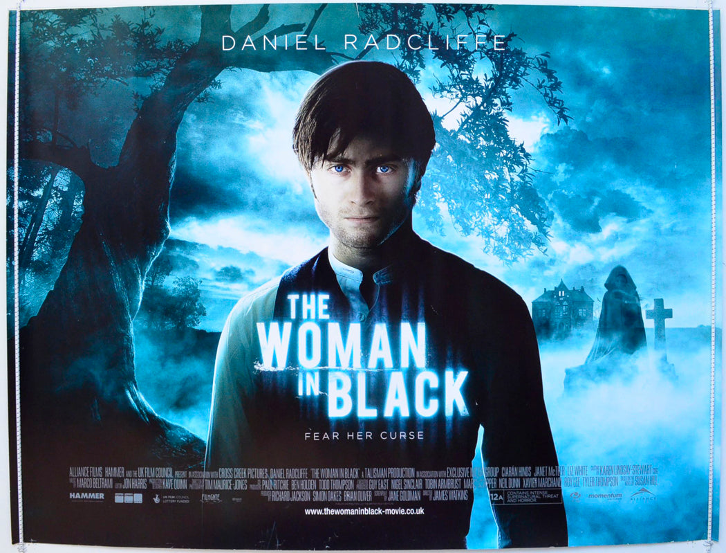 The Woman In Black Original British Quad Poster - Film Poster - Movie Poster 