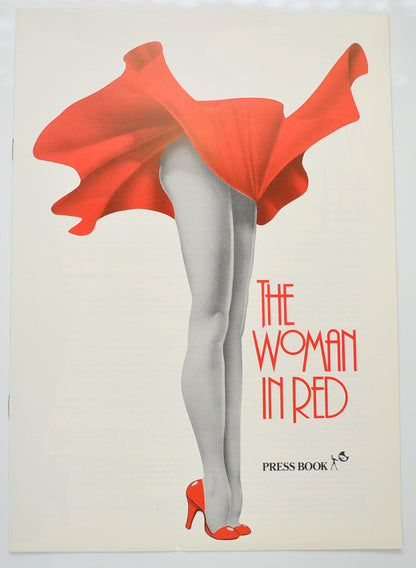 The Woman In Red Original 8 Page Cinema Exhibitors Campaign Pressbook (UK)