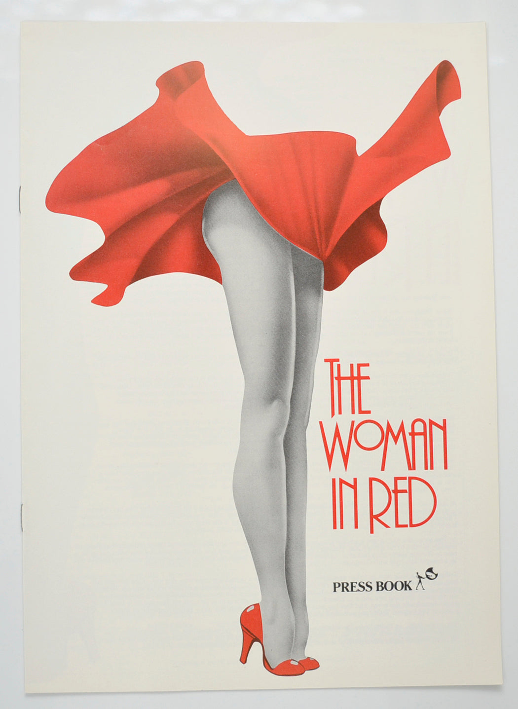 The Woman In Red Original 8 Page Cinema Exhibitors Campaign Pressbook (UK)