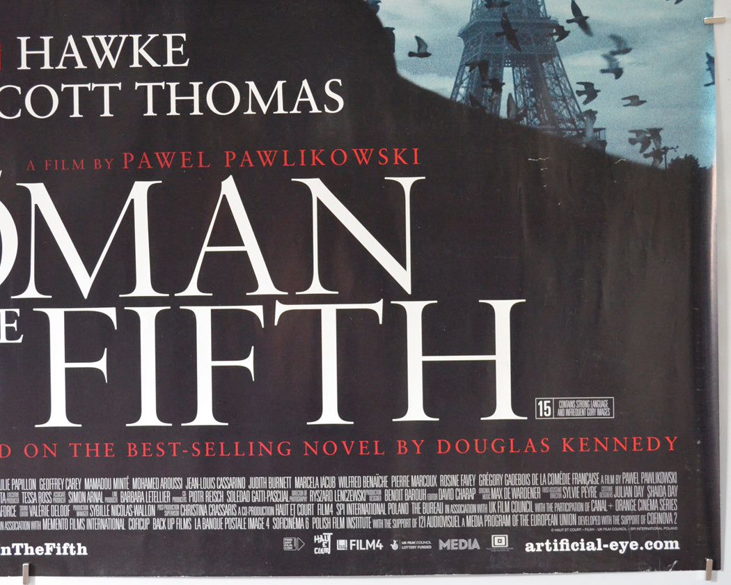 THE WOMAN IN THE FIFTH (Bottom Right) Cinema Quad Movie Poster 