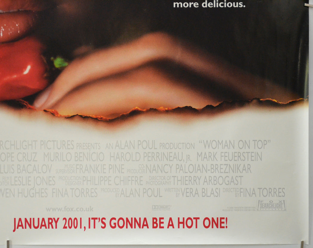 WOMAN ON TOP (Bottom Right) Cinema Quad Movie Poster 