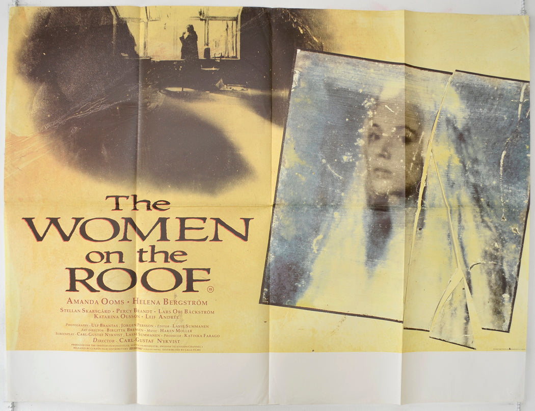 The Women On The Roof  (a.k.a. Kvinnorna på taket)  Original Quad Poster - Film Poster - Movie Poster 