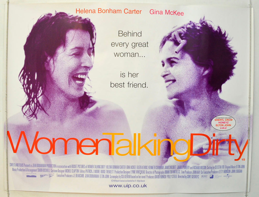 Women Talking Dirty  Original British Quad Poster - Film Poster - Movie Poster