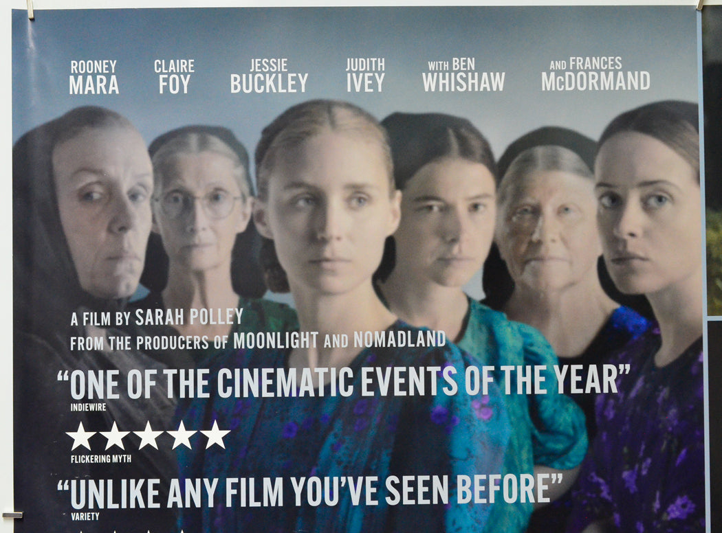 Women Talking (Top Left) Cinema Quad Movie Poster 