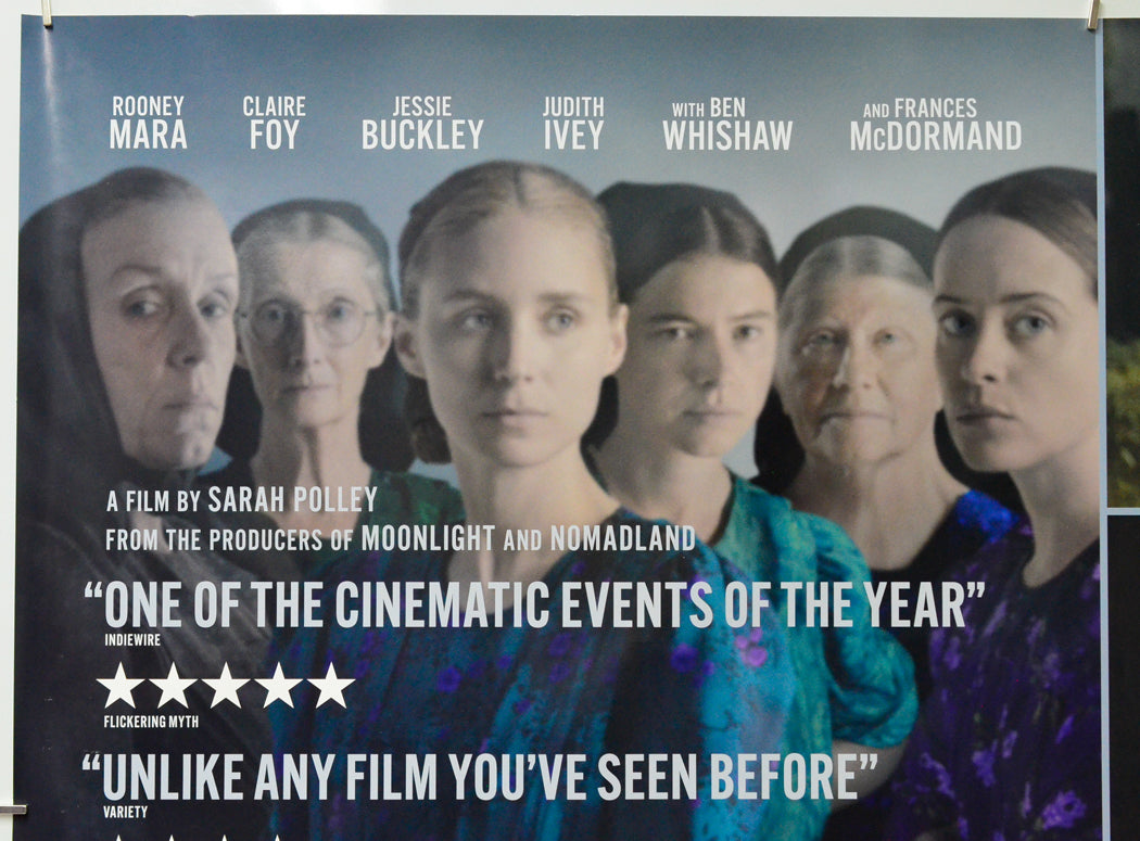 Women Talking (Top Left) Cinema Quad Movie Poster 