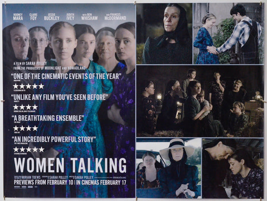 Women Talking - Original Quad Poster - Film Poster - Movie Poster