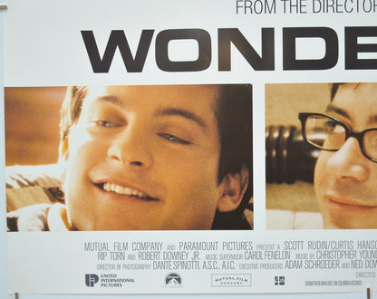 WONDER BOYS (Bottom Left) Cinema Quad Movie Poster 