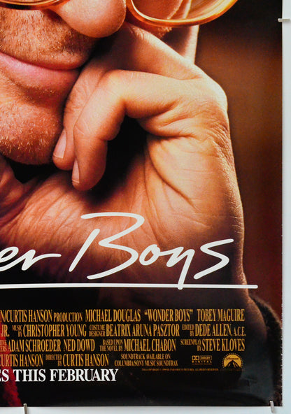 Wonder Boys (Bottom Right) Cinema One Sheet Movie Poster 