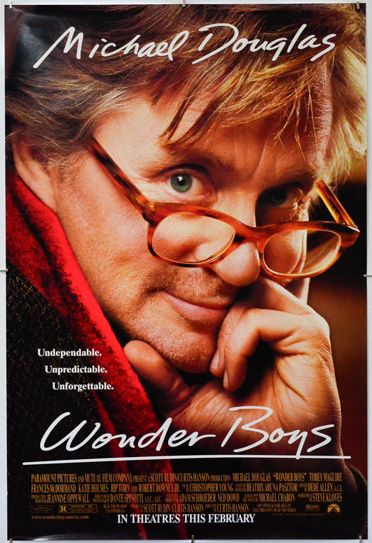 Wonder Boys - Original One Sheet Poster - Film Poster - Movie Poster 