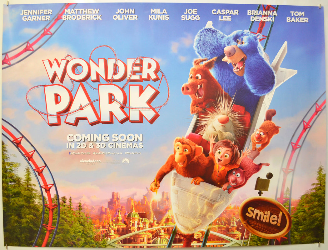 Wonder Park (Teaser / Advance Version)  Original Quad Poster - Film Poster - Movie Poster