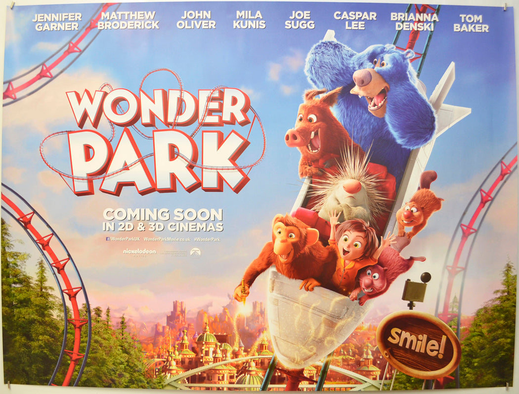 Wonder Park (Teaser / Advance Version)  Original Quad Poster - Film Poster - Movie Poster