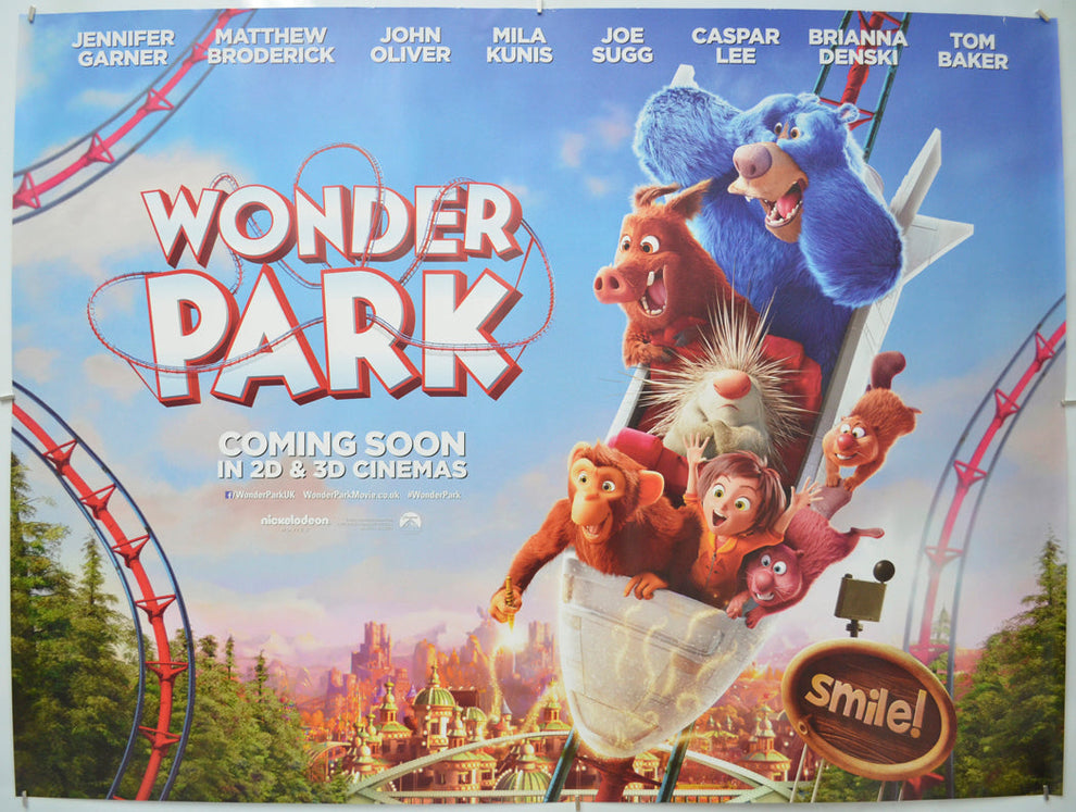 Wonder Park Original Quad Poster Film Poster Movie Poster wonder-park-original-quad-poster-film-poster-movie-poster