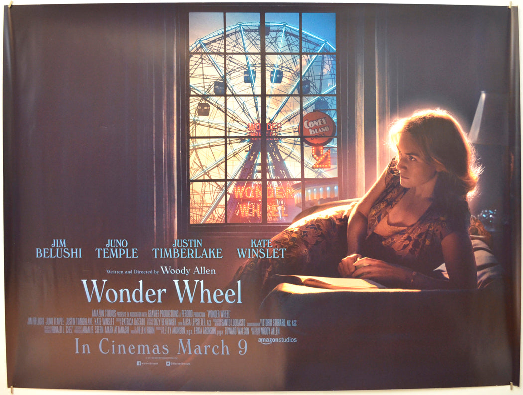 Wonder Wheel Original Quad Poster - Film Poster - Movie Poster