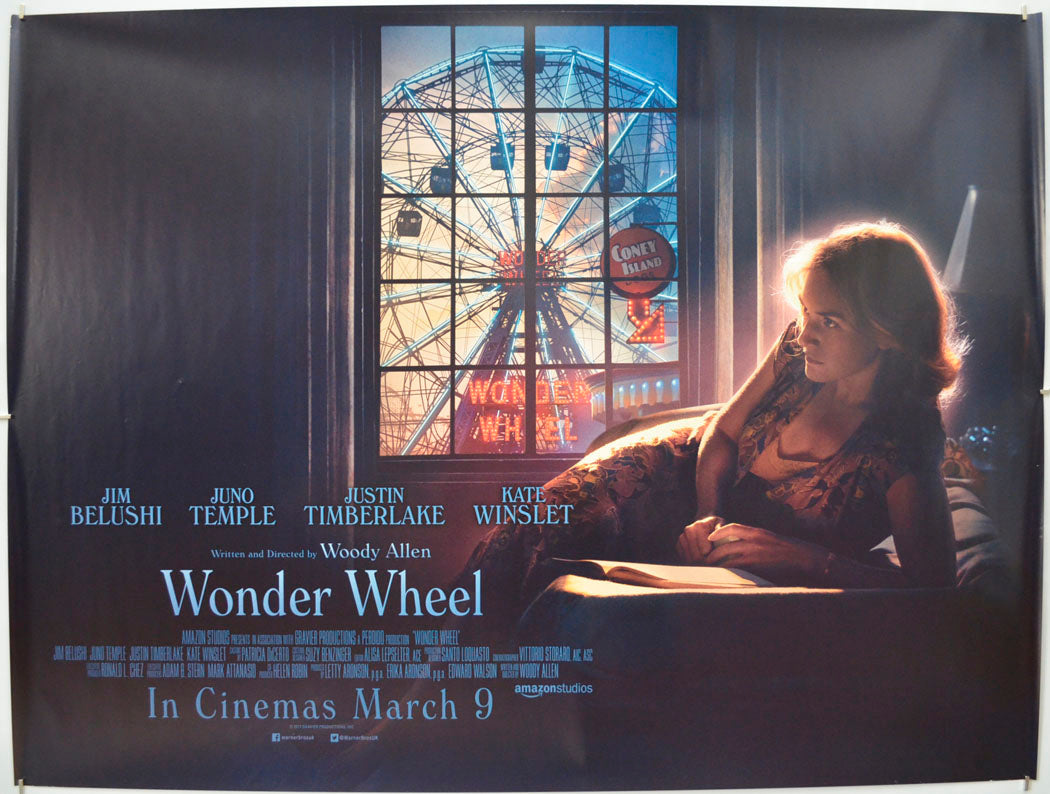 Wonder Wheel Original Quad Poster - Film Poster - Movie Poster