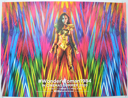 Wonder Woman 1984 (Teaser / Advance Version) Original Quad Poster - Film Poster - Movie Poster