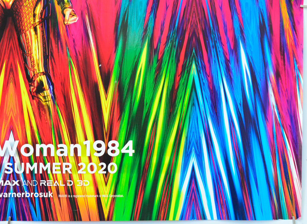 Wonder Woman 1984 (Bottom Right) Cinema Quad Movie Poster 