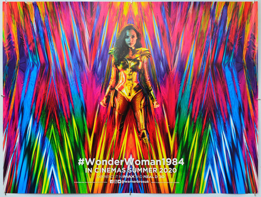 Wonder Woman 1984 - Original Quad Poster - Film Poster - Movie Poster