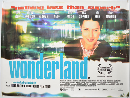 Wonderland Original Quad Poster - Film Poster - Movie Poster