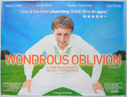 Wondrous Oblivion Original Quad Poster - Film Poster - Movie Poster