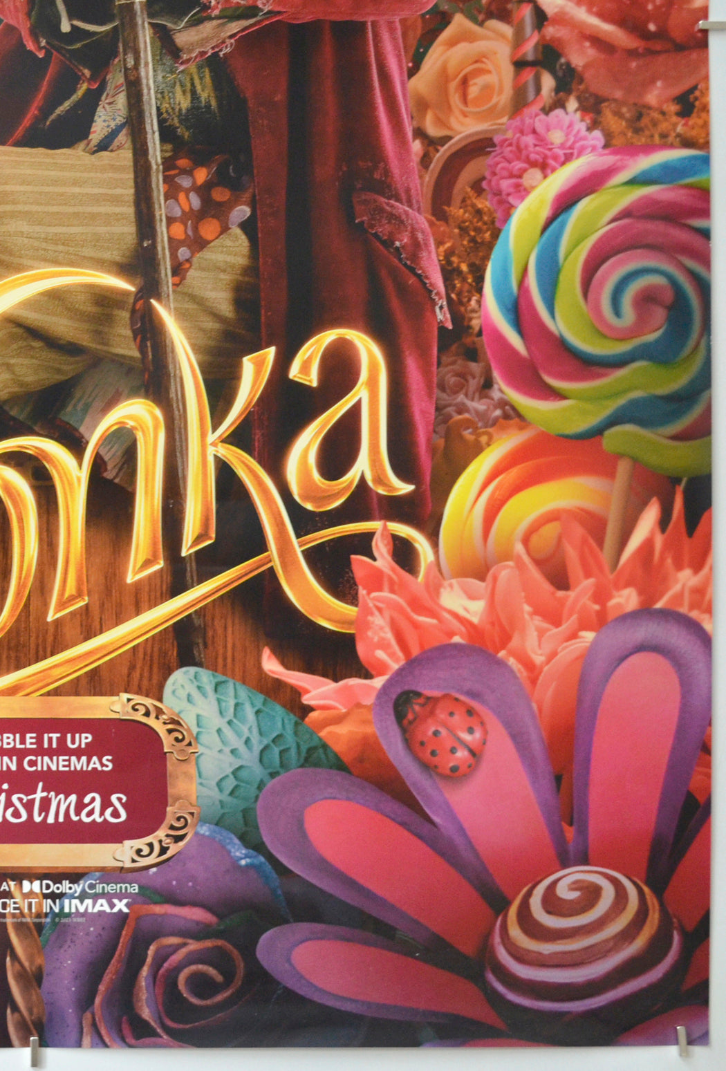 WONKA (Bottom Right) Cinema One Sheet Movie Poster 