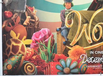 WONKA (Bottom Left) Cinema Quad Movie Poster 