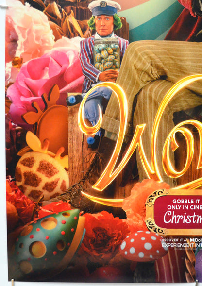 Wonka (Bottom Left) Cinema One Sheet Movie Poster 