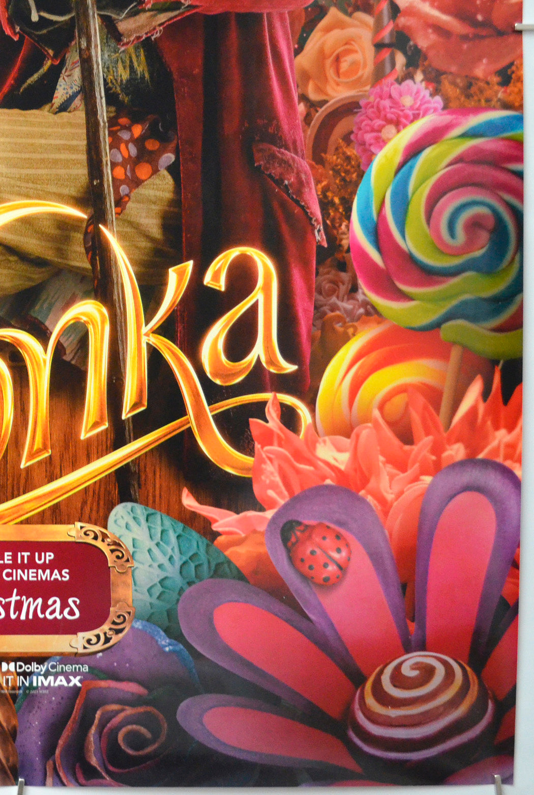 Wonka (Bottom Right) Cinema One Sheet Movie Poster 