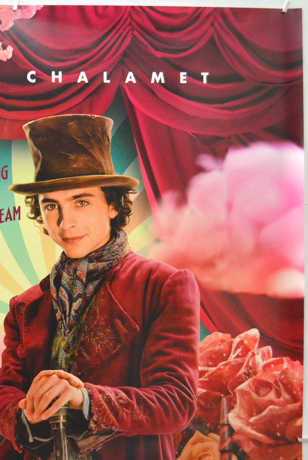 Wonka (Top Right) Cinema One Sheet Movie Poster 