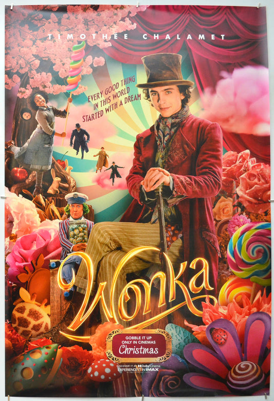 Wonka - Original One Sheet Poster - Film Poster - Movie Poster 