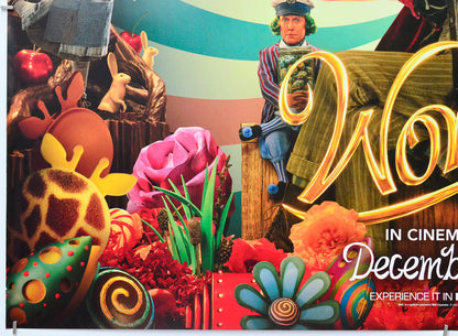 Wonka (Bottom Left) Cinema Quad Movie Poster 