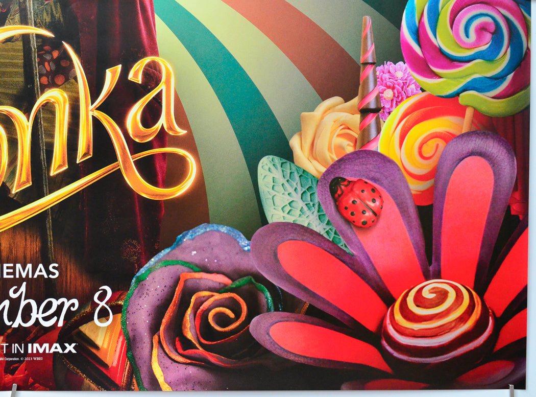Wonka (Bottom Right) Cinema Quad Movie Poster 