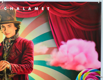 Wonka (Top Right) Cinema Quad Movie Poster 