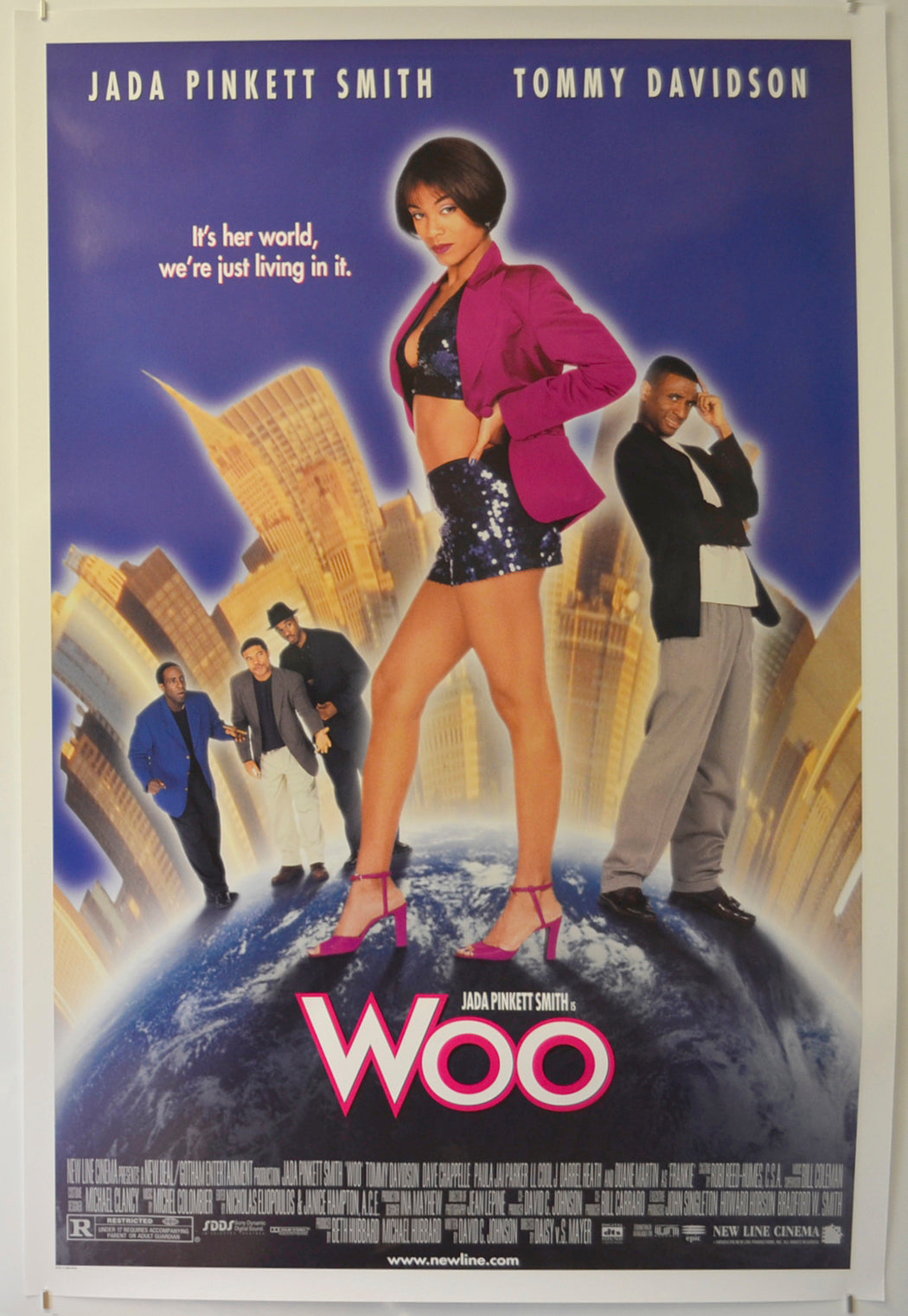 Woo  Original One Sheet Poster - Film Poster - Movie Poster