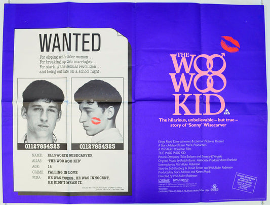 The Woo Woo Kid   (a.k.a.In The Mood) Original British Quad Poster - Film Poster - Movie Poster