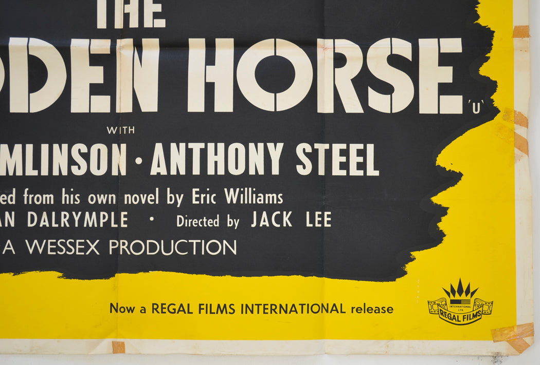 THE WOODEN HORSE (Bottom Right) Cinema Quad Movie Poster 