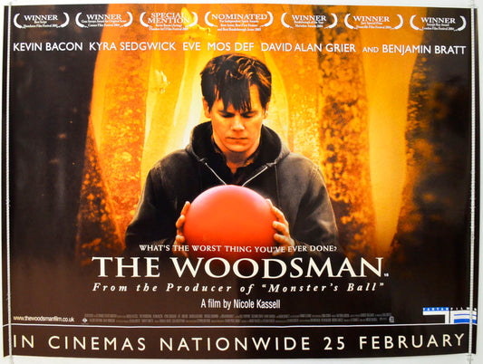 The Woodsman Original British Quad Poster - Film Poster - Movie Poster 