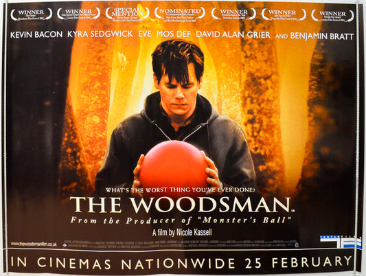 The Woodsman Original British Quad Poster - Film Poster - Movie Poster 