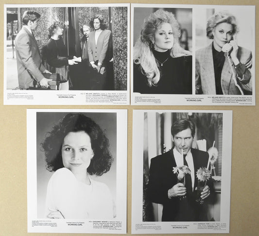 Working Girl 4 Original Black and White Press Stills (Photographs) 