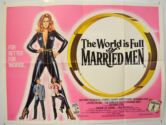 The World Is Full Of Married Men Original Quad Poster - Film Poster - Movie Poster