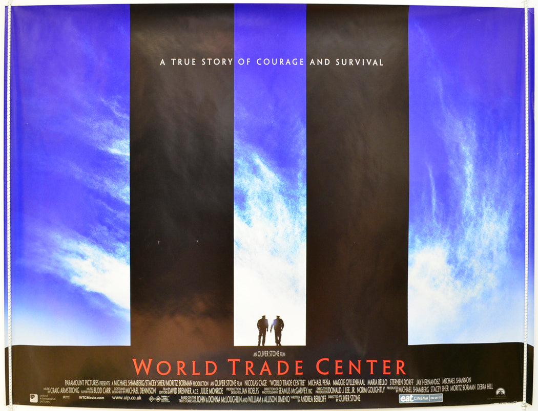 World Trade Center Original Quad Poster - Film Poster - Movie Poster  