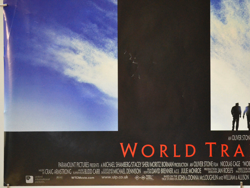 WORLD TRADE CENTER (Bottom Left) Cinema Quad Movie Poster 